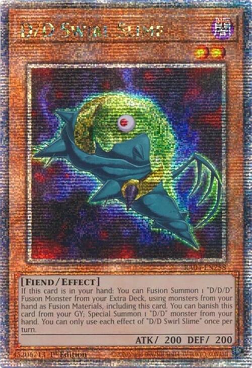 D/D Swirl Slime [RA04-EN258] Quarter Century Secret Rare | Fandemonia Ltd