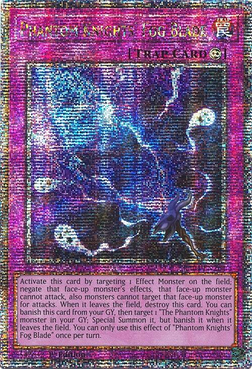 Phantom Knights' Fog Blade [RA04-EN264] Quarter Century Secret Rare | Fandemonia Ltd