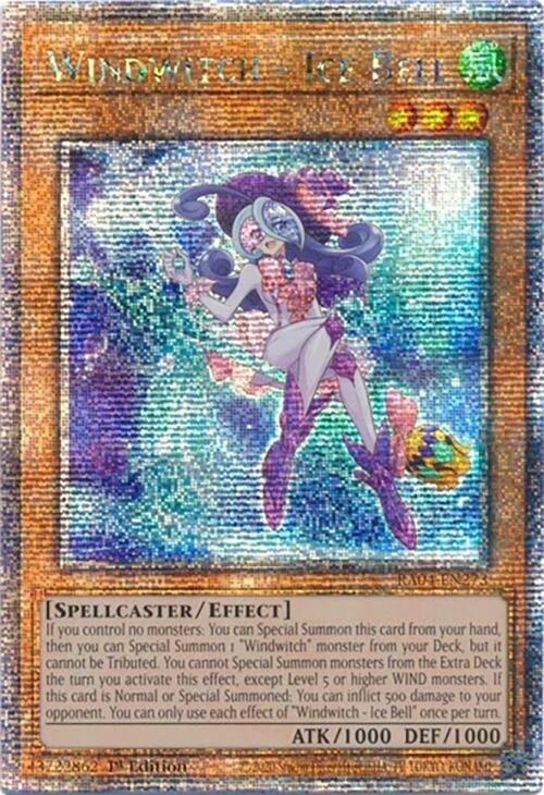 Windwitch - Ice Bell [RA04-EN273] Quarter Century Secret Rare | Fandemonia Ltd
