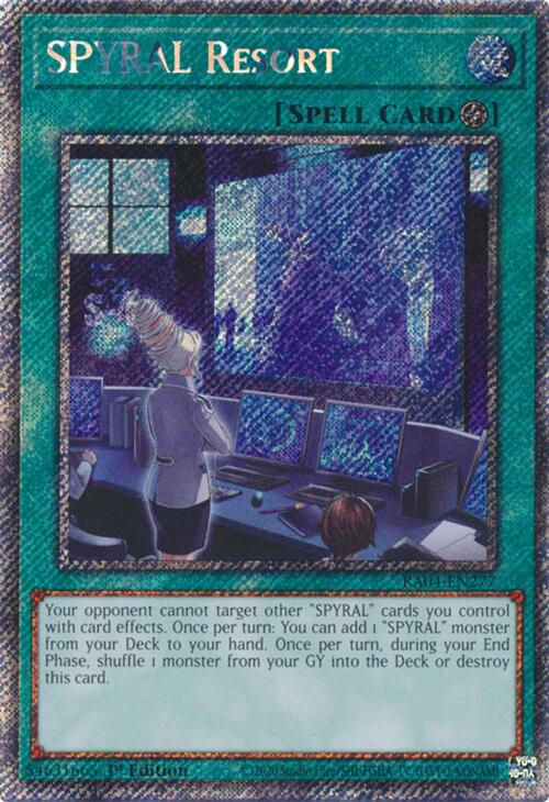 SPYRAL Resort [RA04-EN277] Platinum Secret Rare | Fandemonia Ltd