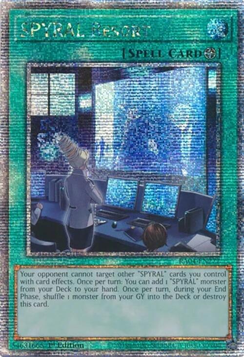 SPYRAL Resort [RA04-EN277] Quarter Century Secret Rare | Fandemonia Ltd