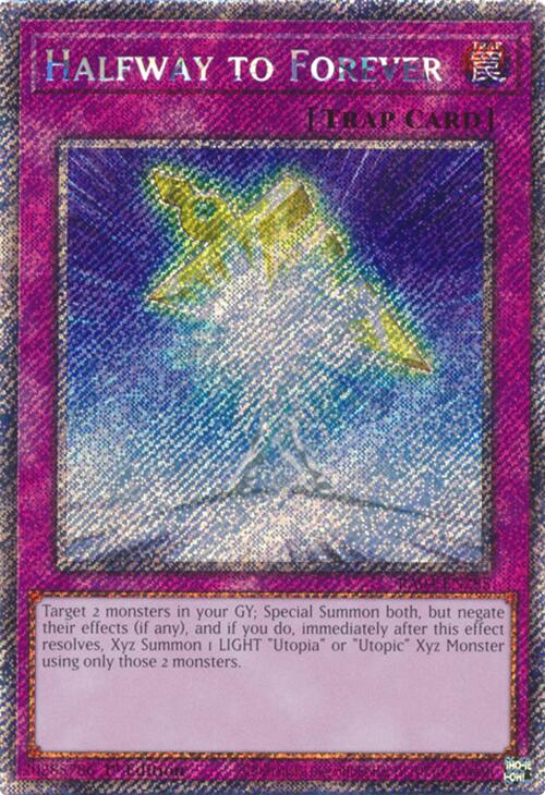 Halfway to Forever [RA04-EN285] Platinum Secret Rare | Fandemonia Ltd