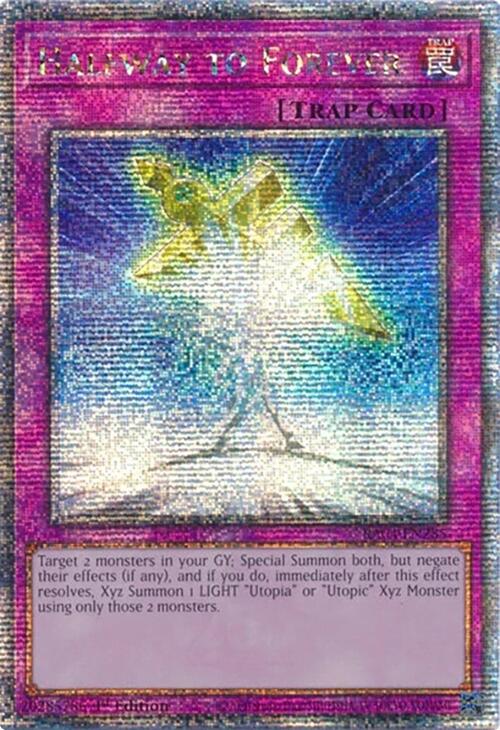Halfway to Forever [RA04-EN285] Quarter Century Secret Rare | Fandemonia Ltd