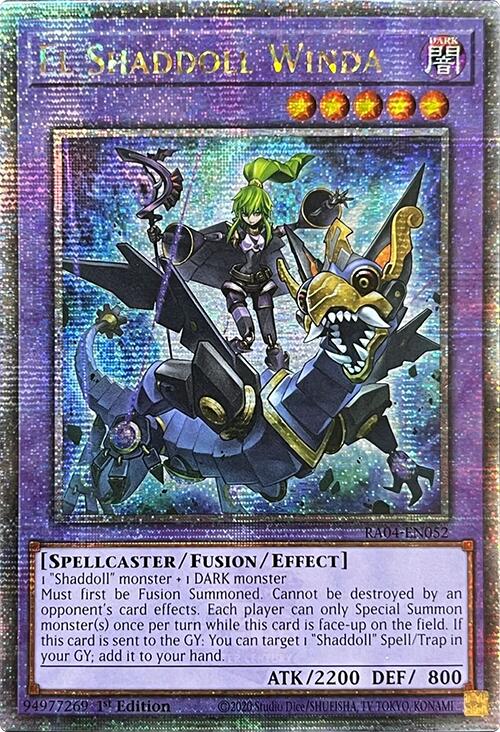 El Shaddoll Winda [RA04-EN052] Quarter Century Secret Rare | Fandemonia Ltd