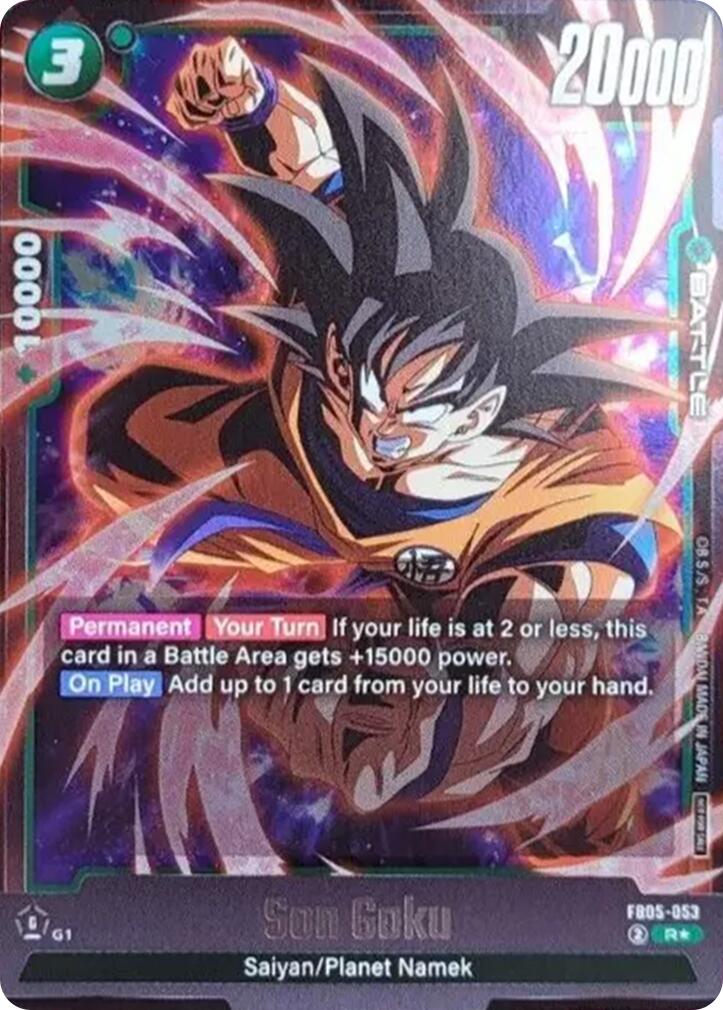 Son Goku (FB05-053) (Tournament Pack 06) [Fusion World Tournament Cards] | Fandemonia Ltd
