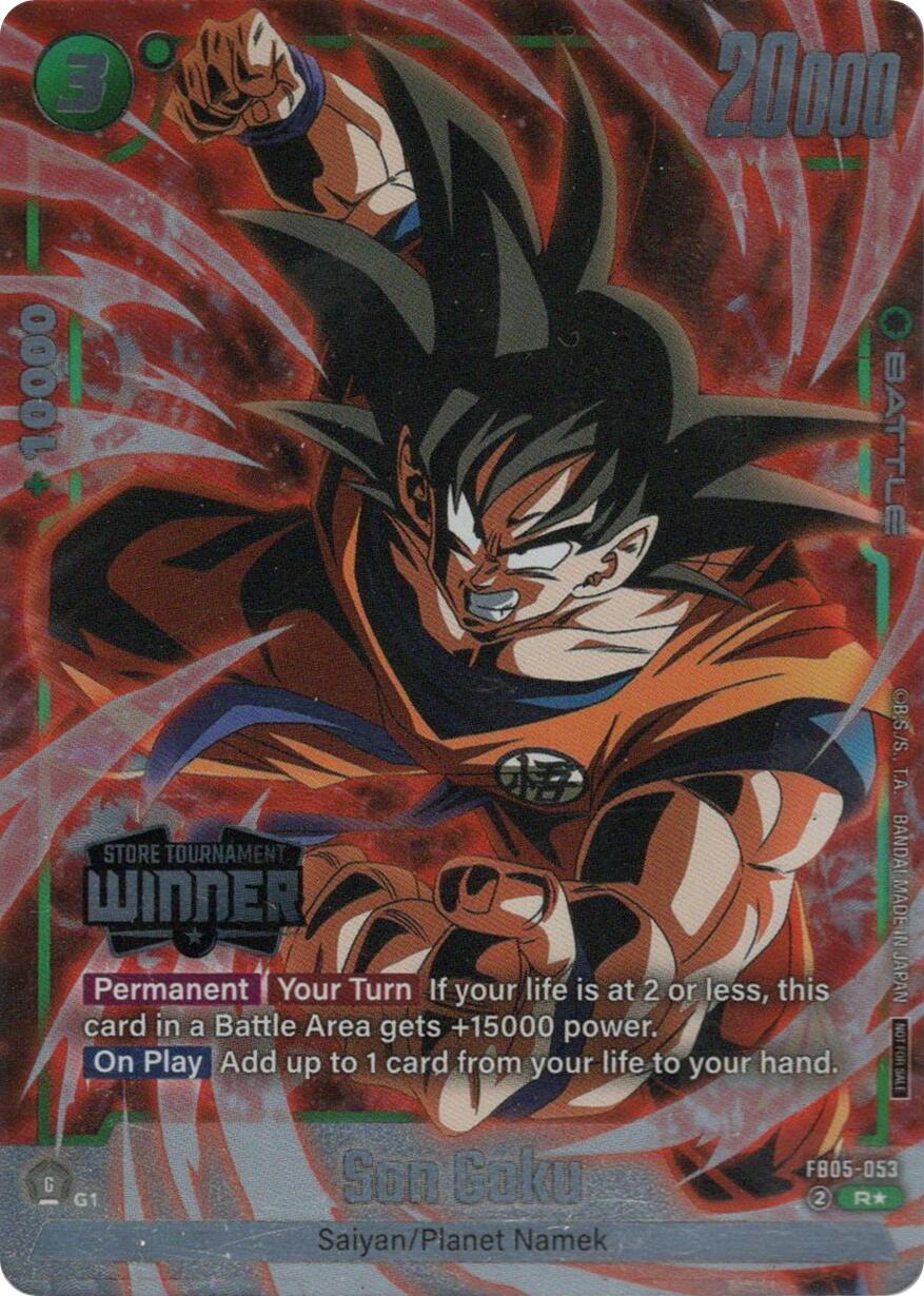 Son Goku (FB05-053) (Tournament Pack -Winner- 06) [Fusion World Tournament Cards] | Fandemonia Ltd