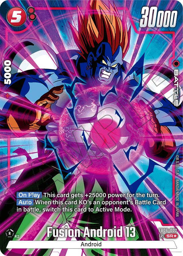 Fusion Android 13 (FB06-002) (Alternate Art) [Rivals Clash] | Fandemonia Ltd