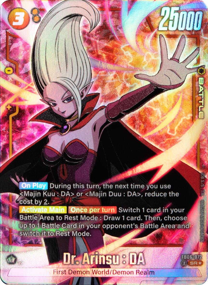 Dr. Arinsu : DA (FB06-072) (Alternate Art) [Rivals Clash] | Fandemonia Ltd