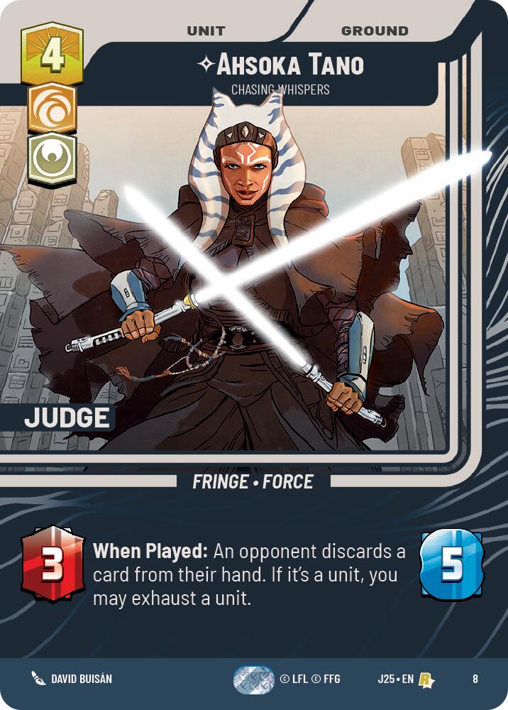 Ahsoka Tano - Chasing Whispers (8) (8) [Judge Promos] | Fandemonia Ltd