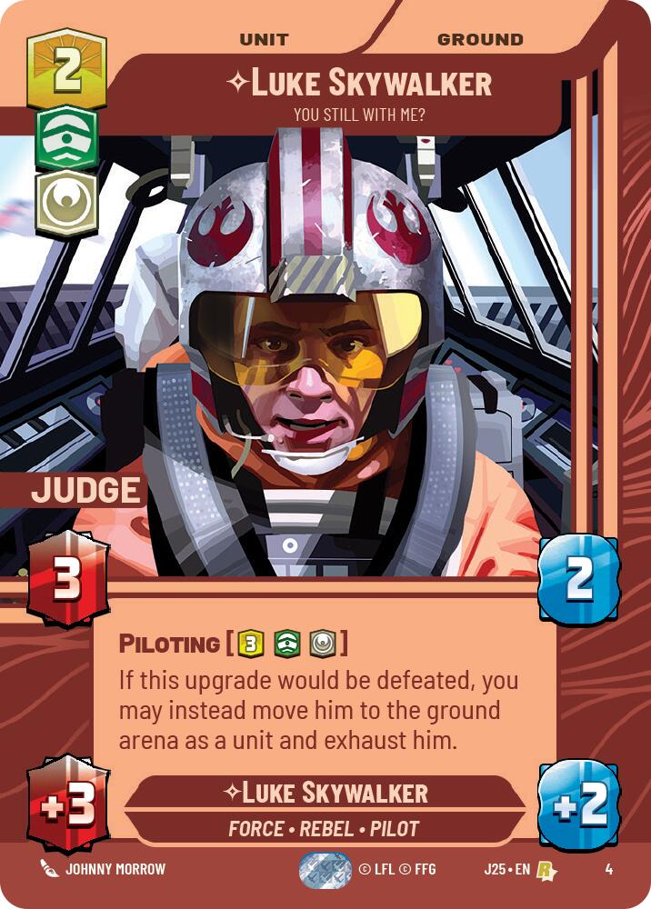 Luke Skywalker - You Still With Me? (4) (4) [Judge Promos] | Fandemonia Ltd