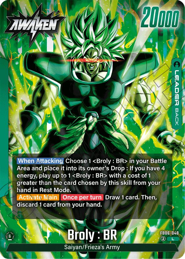 Broly : BR (FB06-048) [Rivals Clash] | Fandemonia Ltd