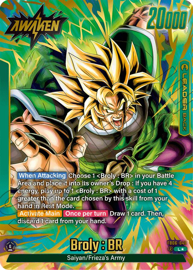 Broly : BR (FB06-048) (Alternate Art) [Rivals Clash] | Fandemonia Ltd