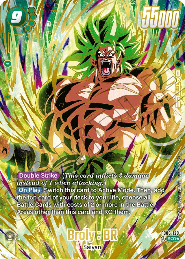 Broly : BR (FB06-120) (Alternate Art) [Rivals Clash] | Fandemonia Ltd