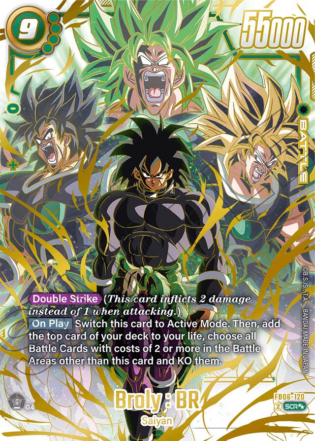Broly : BR (FB06-120) (Super Alternate Art) [Rivals Clash] | Fandemonia Ltd