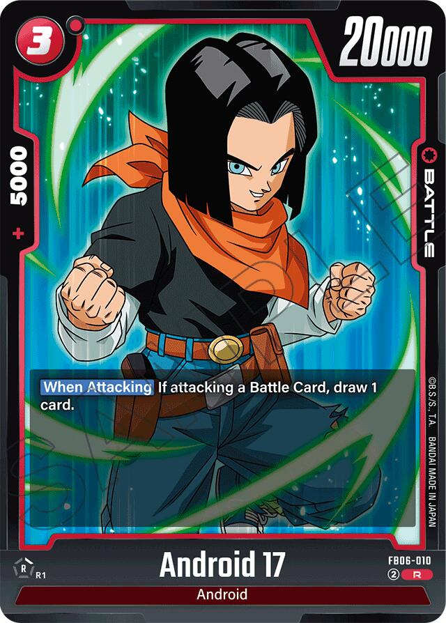 Android 17 (FB06-010) [Rivals Clash] | Fandemonia Ltd