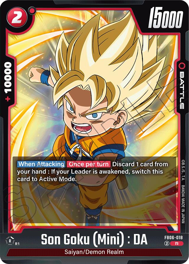 Son Goku (Mini) : DA - (FB06-018) [Rivals Clash] | Fandemonia Ltd