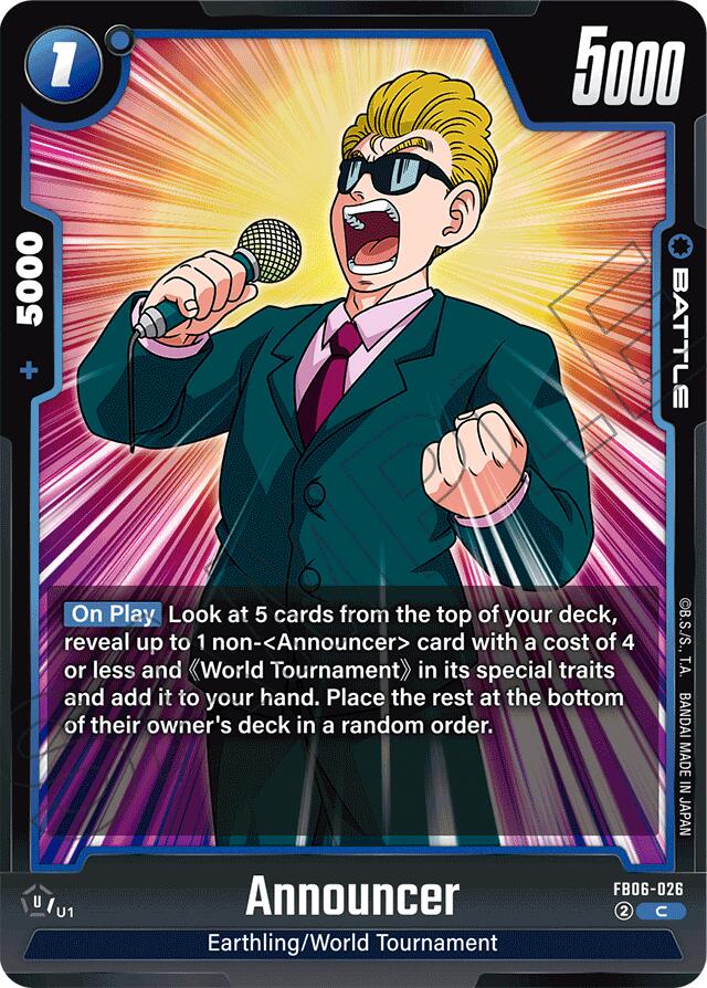 Announcer [Rivals Clash] | Fandemonia Ltd