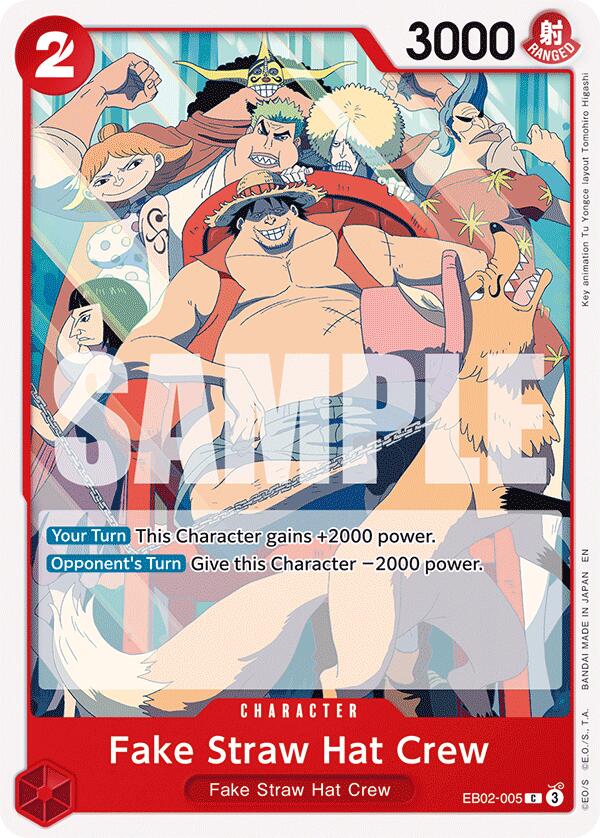 Fake Straw Hat Crew [Extra Booster: Anime 25th Collection] | Fandemonia Ltd