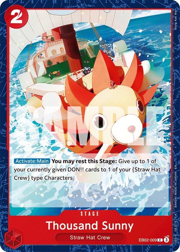 Thousand Sunny [Extra Booster: Anime 25th Collection] | Fandemonia Ltd
