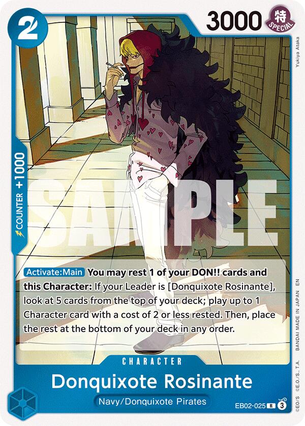 Donquixote Rosinante [Extra Booster: Anime 25th Collection] | Fandemonia Ltd