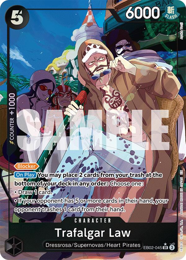 Trafalgar Law (Alternate Art) [Extra Booster: Anime 25th Collection] | Fandemonia Ltd