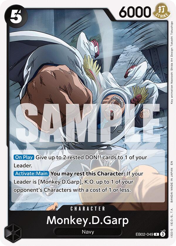 Monkey.D.Garp [Extra Booster: Anime 25th Collection] | Fandemonia Ltd
