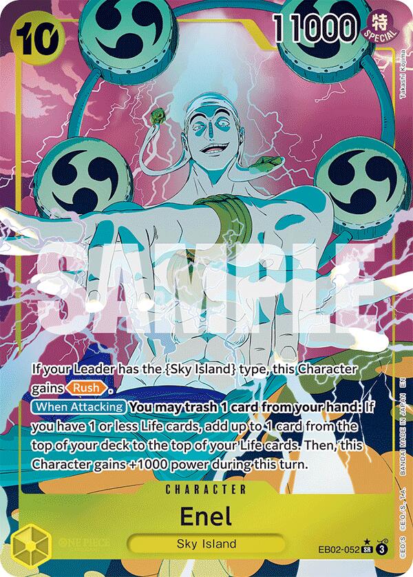 Enel (Alternate Art) [Extra Booster: Anime 25th Collection] | Fandemonia Ltd