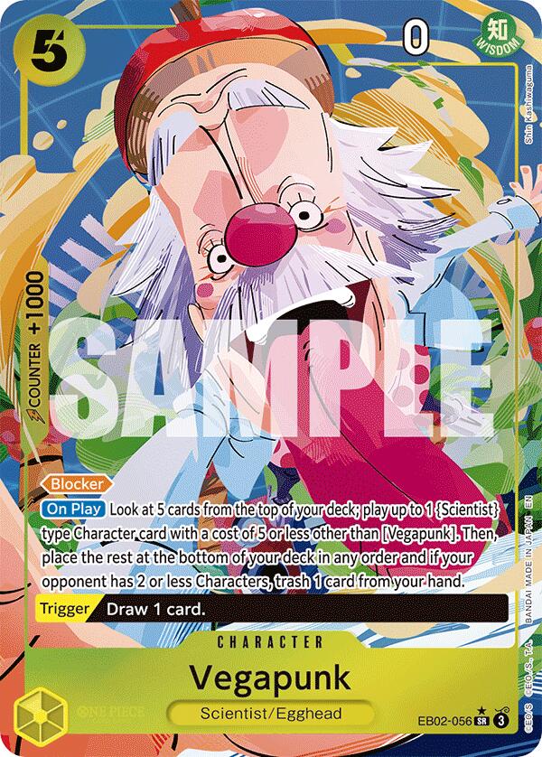 Vegapunk (Alternate Art) [Extra Booster: Anime 25th Collection] | Fandemonia Ltd