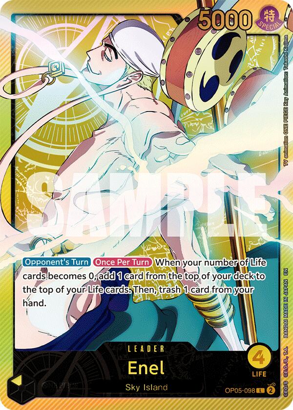 Enel (SPR) [Extra Booster: Anime 25th Collection] | Fandemonia Ltd