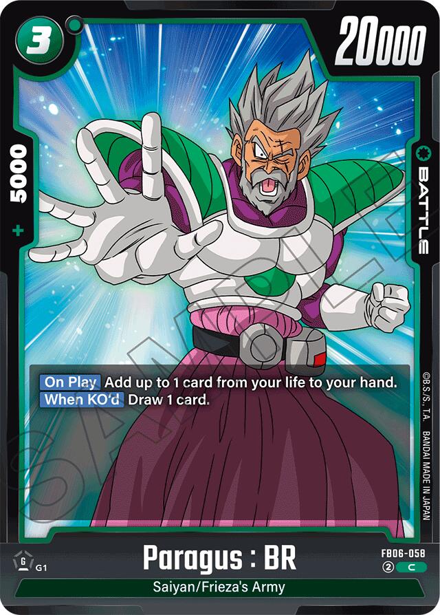 Paragus : BR (FB06-058) [Rivals Clash] | Fandemonia Ltd