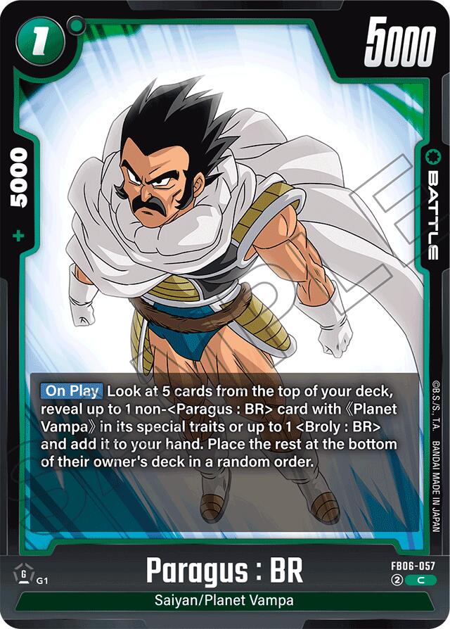 Paragus : BR (FB06-057) [Rivals Clash] | Fandemonia Ltd