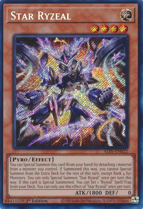 Star Ryzeal [ALIN-EN022] Secret Rare | Fandemonia Ltd