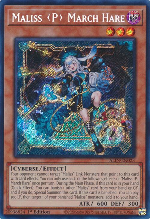 Maliss P March Hare [ALIN-EN023] Secret Rare | Fandemonia Ltd