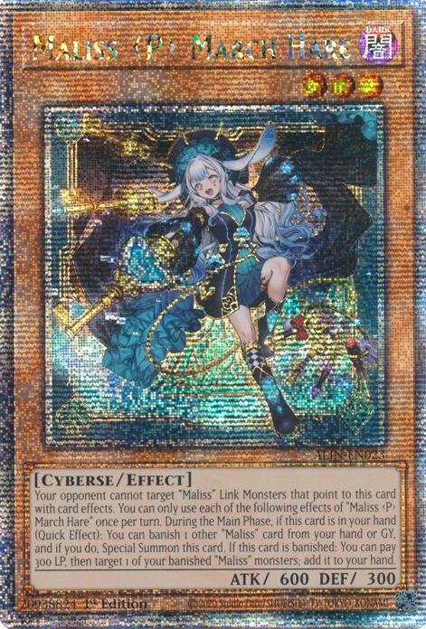 Maliss P March Hare [ALIN-EN023] Quarter Century Secret Rare | Fandemonia Ltd