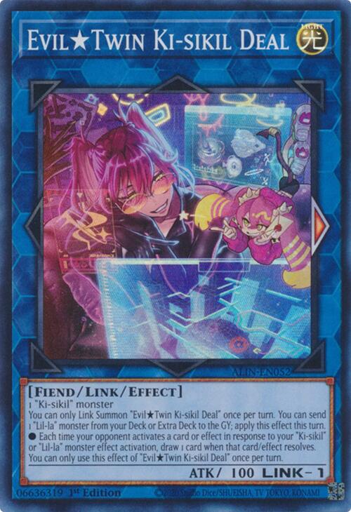 Evil Twin Ki-sikil Deal [ALIN-EN052] Super Rare | Fandemonia Ltd