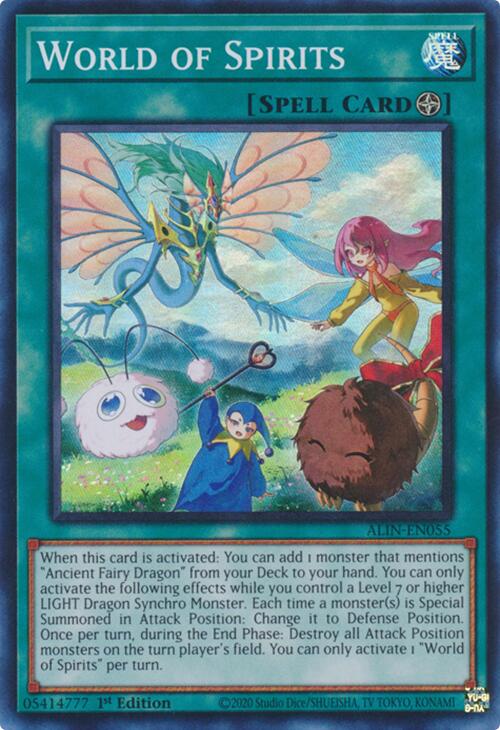 World of Spirits [ALIN-EN055] Super Rare | Fandemonia Ltd