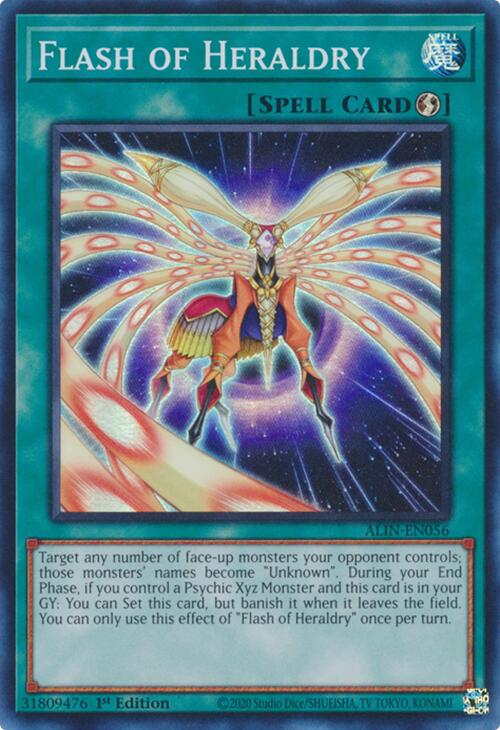 Flash of Heraldry [ALIN-EN056] Super Rare | Fandemonia Ltd