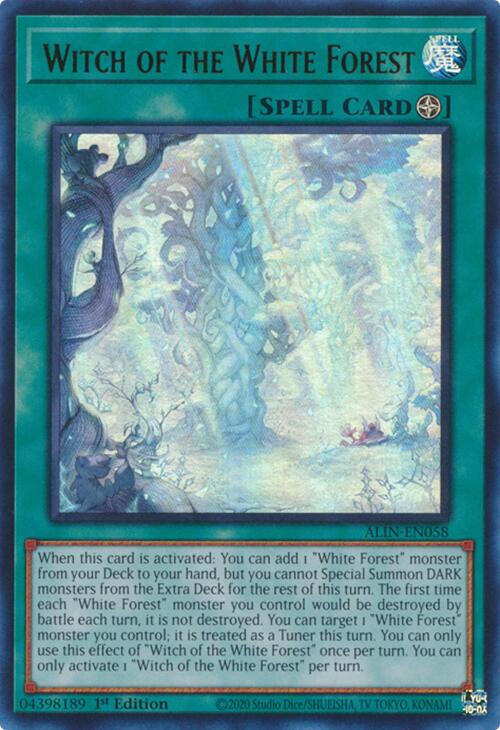 Witch of the White Forest [ALIN-EN058] Ultra Rare | Fandemonia Ltd