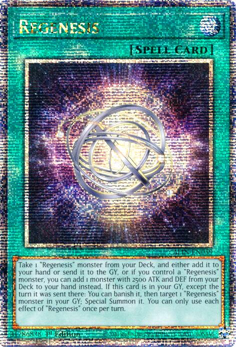 Regenesis [ALIN-EN059] Quarter Century Secret Rare | Fandemonia Ltd