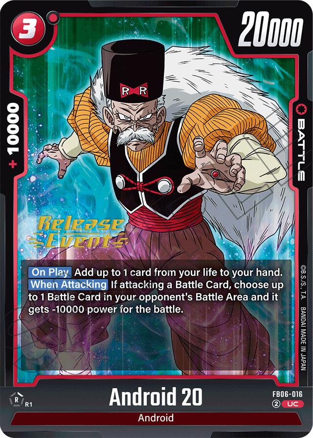 Android 20 [Rivals Clash Release Event Cards] | Fandemonia Ltd