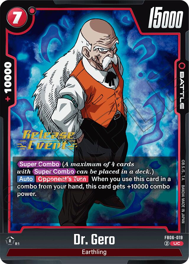 Dr. Gero [Rivals Clash Release Event Cards] | Fandemonia Ltd