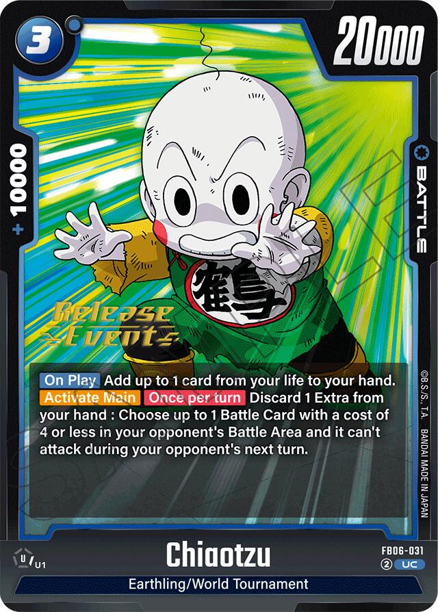 Chiaotzu [Rivals Clash Release Event Cards] | Fandemonia Ltd
