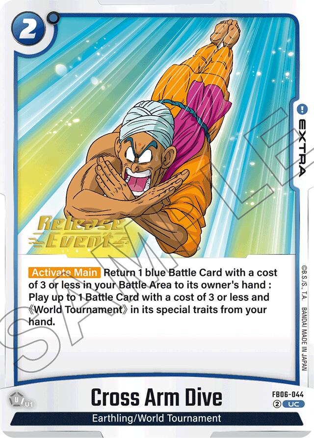 Cross Arm Dive [Rivals Clash Release Event Cards] | Fandemonia Ltd