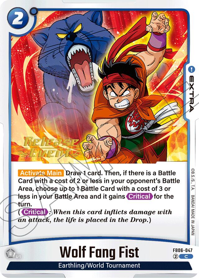 Wolf Fang Fist [Rivals Clash Release Event Cards] | Fandemonia Ltd