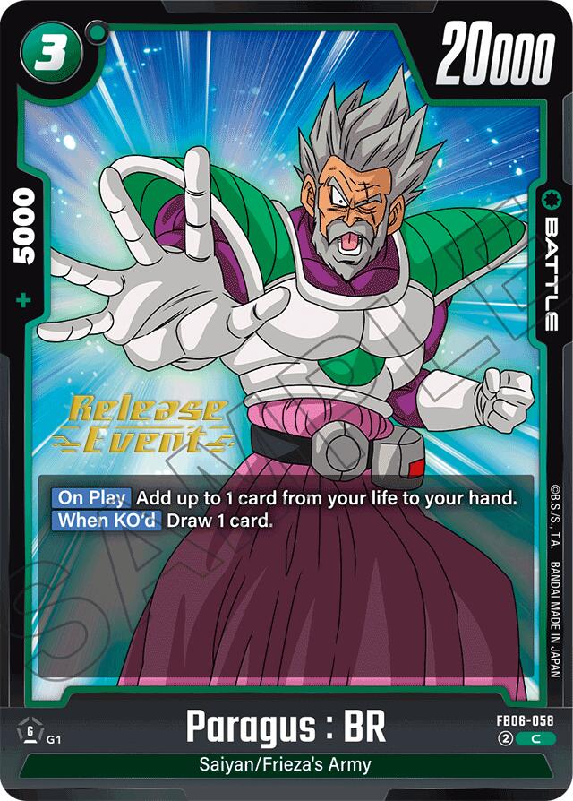 Paragus : BR (FB06-058) [Rivals Clash Release Event Cards] | Fandemonia Ltd