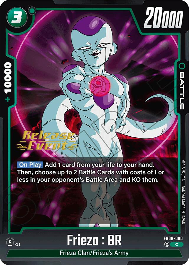Frieza : BR [Rivals Clash Release Event Cards] | Fandemonia Ltd