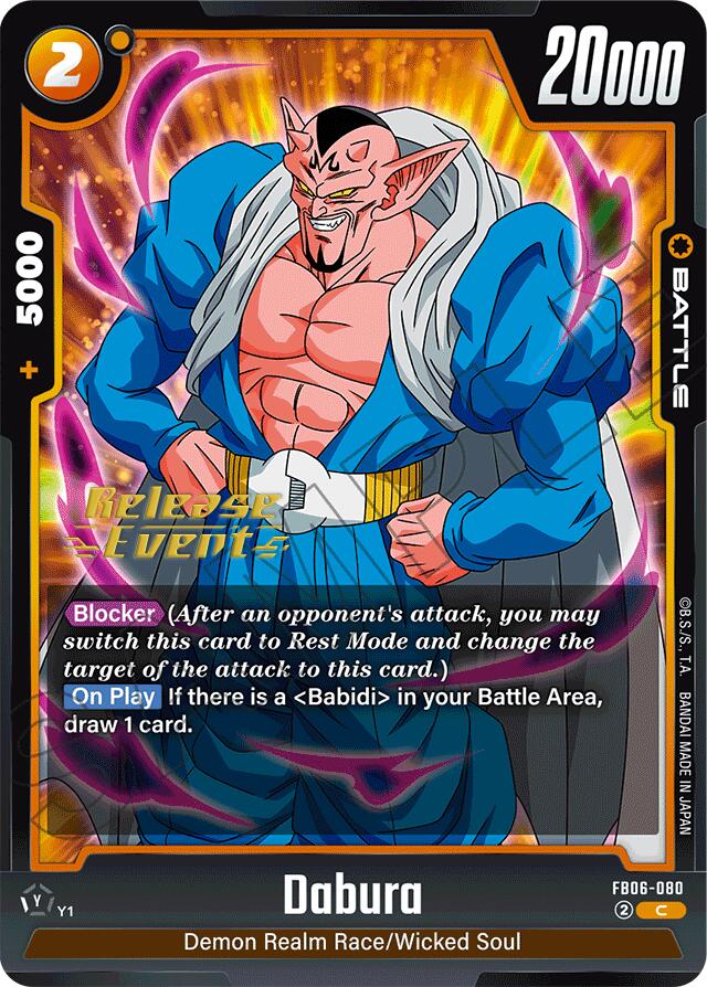 Dabura [Rivals Clash Release Event Cards] | Fandemonia Ltd