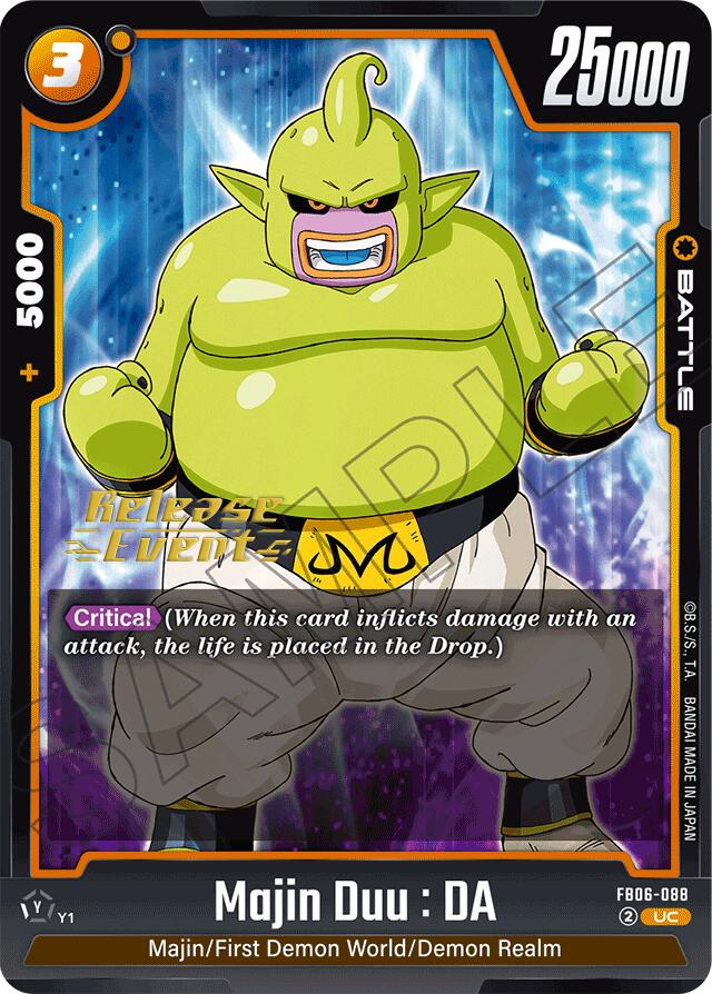 Majin Duu : DA [Rivals Clash Release Event Cards] | Fandemonia Ltd