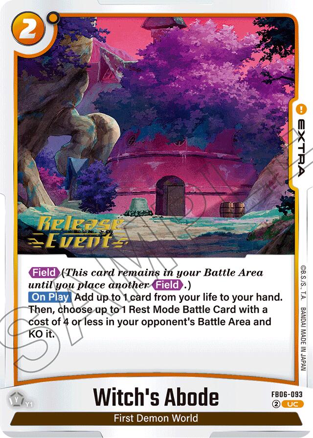 Witch's Abode [Rivals Clash Release Event Cards] | Fandemonia Ltd