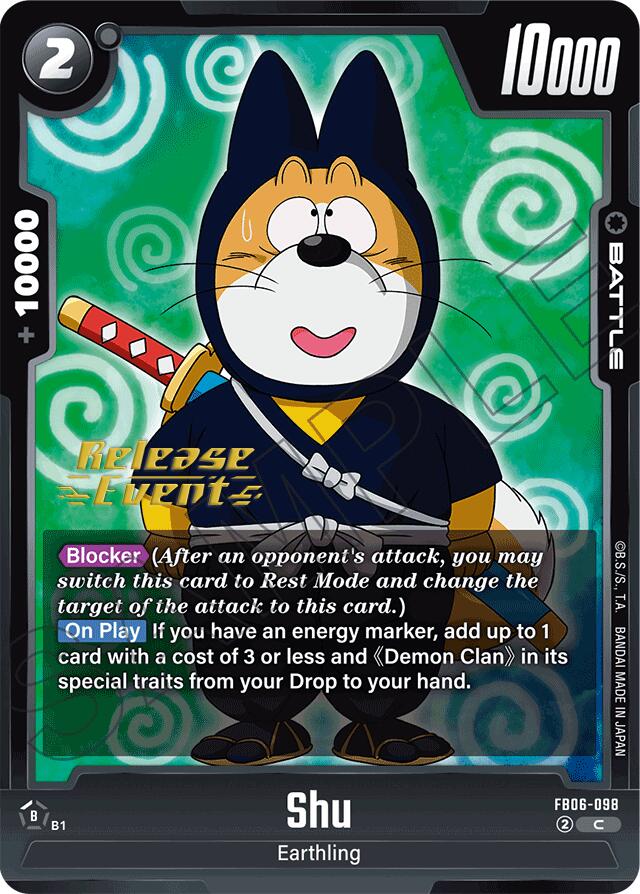 Shu [Rivals Clash Release Event Cards] | Fandemonia Ltd